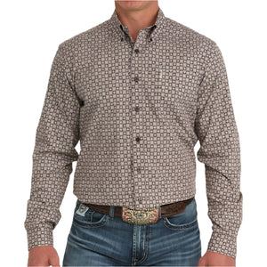 Cinch Men's Geo Print Button Shirt MEN - Clothing - Shirts - Long Sleeve Cinch