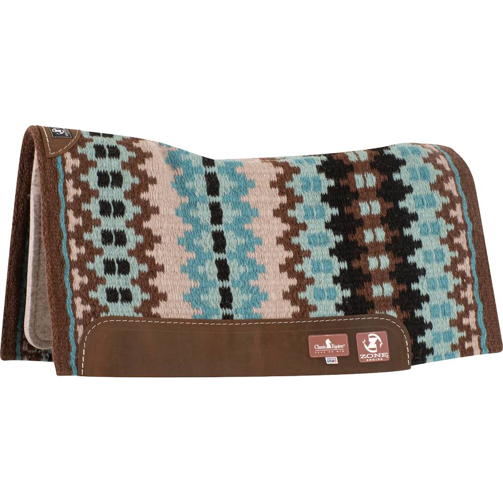 Classic Equine Zone Wool Top Pad 32" x 34" Teskeys