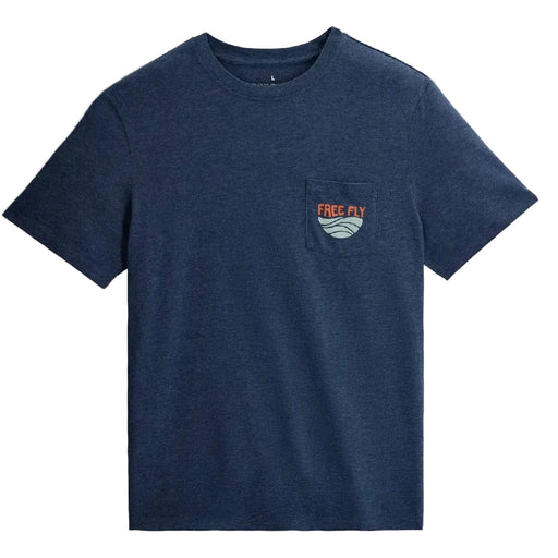Blue Edge Pocket Tee - True Navy MEN - Clothing - T-Shirts & Tanks Free Fly Apparel