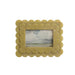 2- Layer Scalloped Resin Photo Frame - 4" x 6" Home & Gifts - Home Decor - Decorative Accents Creative Co-Op Camel