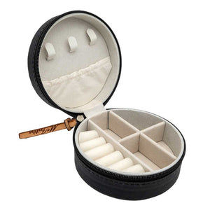 Mcintire White Buffalo Squash Jewelry Case WOMEN - Accessories - Handbags - Clutches & Pouches McIntire Saddlery   