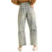 Washed Denim Pants WOMEN - Clothing - Pants & Leggings Miou Muse