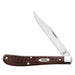 Case Brown Synthetic Barehead Slimline Trapper Knives W.R. Case