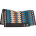 Classic Equine Zone Wool Top Pad 32"x34" Tack - Saddle Pads Classic Equine Navy/Tangerine