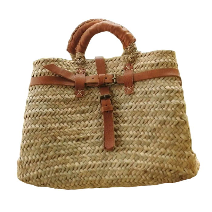 Palm Leaf Beach Bag
