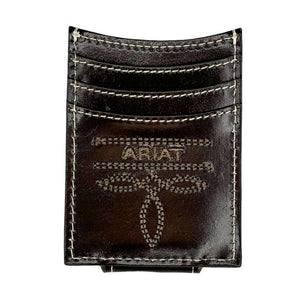 Ariat Floral Filigree Card Case Money Clip MEN - Accessories - Wallets & Money Clips M&F Western Products   