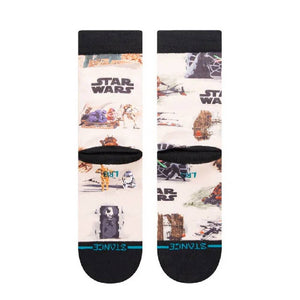 Stance Kid's Star Wars Return Of The Jedi Crew Sock - FINAL SALE KIDS - Accessories - Socks & Underwear Stance   