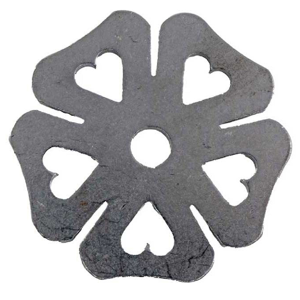 Dutton Bit Heart Clover Rowel Tack - Conchos & Hardware Dutton   