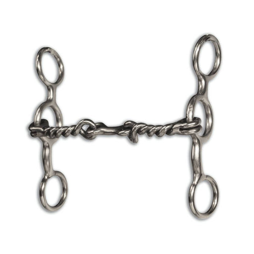 Professional's Choice Equisential Twisted Dogbone Bit Tack - Bits Professional's Choice