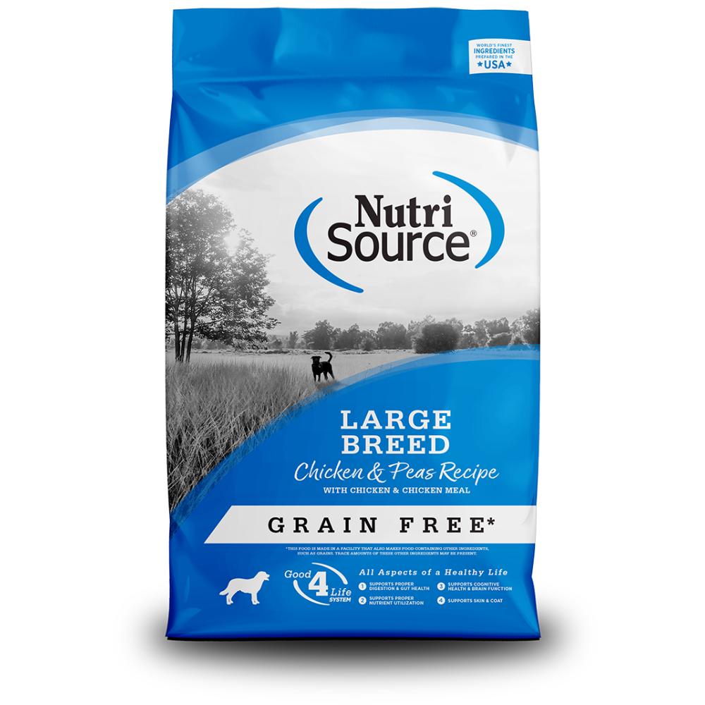 NutriSource Large Breed Chicken & Pea Recipe Dog Food Feed & Hay - Feed Nutri-Source   