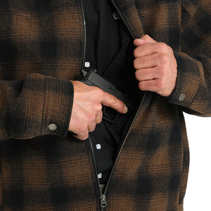 Cinch Men's Plaid Concealed Carry Wooly Jacket MEN - Clothing - Outerwear - Jackets Cinch   