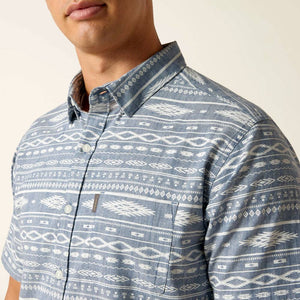 Ariat Men's Mack Modern Fit Shirt MEN - Clothing - Shirts - Short Sleeve Shirts Ariat Clothing   