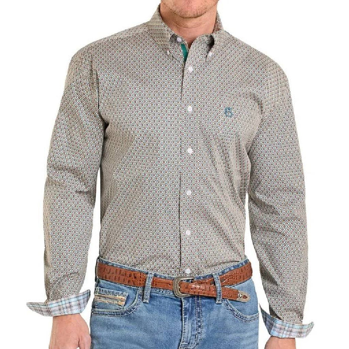 Panhandle Slim Men's Geo Print Button Down Shirt MEN - Clothing - Shirts - Short Sleeve Panhandle