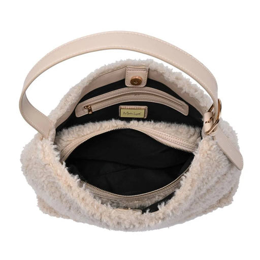 Neve Sherpa Cream Tote Bag ACCESSORIES - Luggage & Travel - Tote Bags Moda Luxe
