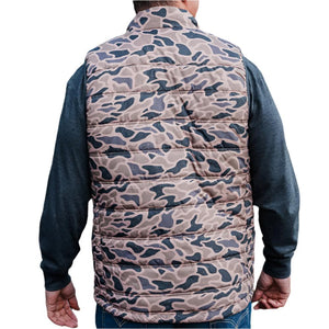 Burlebo Gauge Camo Puffer Vest MEN - Clothing - Outerwear - Vests Burlebo   