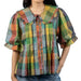 Ivy Jane Plaid Green Top WOMEN - Clothing - Tops - Short Sleeved Ivy Jane