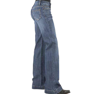 Stetson Women's 214 Trouser Pierced Pocket Jean WOMEN - Clothing - Jeans Stetson   