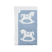 Mud Pie Horse Chenille Blue Blanket KIDS - Baby - Baby Accessories Mud Pie