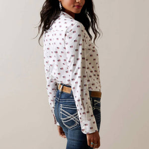 Ariat Women's Kirby Shirt - FINAL SALE WOMEN - Clothing - Tops - Long Sleeved Ariat Clothing   
