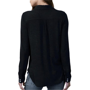 Dylan Shimmer Knit Shirt WOMEN - Clothing - Tops - Long Sleeved Dylan