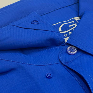 GameGuard MicroFiber Hydro Blue Shirt MEN - Clothing - Shirts - Short Sleeve Shirts GameGuard   
