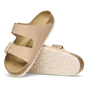 Birkenstock Arizona Birko-Flor - New Beige WOMEN - Footwear - Sandals Birkenstock   