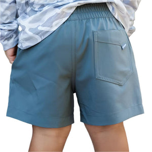 Burlebo Toddler Everyday Shorts - River Rock Grey KIDS - Baby - Baby Boy Clothing Burlebo   