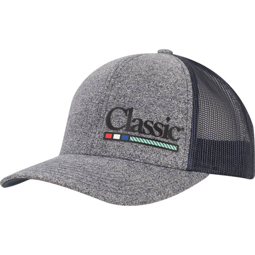 Classic Rope Caps Small Silicone Logo HATS - BASEBALL CAPS Classic Navy Heather/Navy  