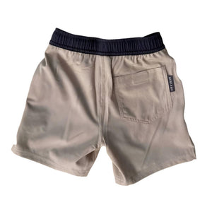 Burlebo Boy's Athletic Shorts - Heather Khaki KIDS - Boys - Clothing - Shorts Burlebo   