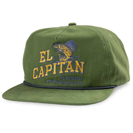 Sendero Provisions El Capitan Hat Green HATS - BASEBALL CAPS Sendero Provisions Co