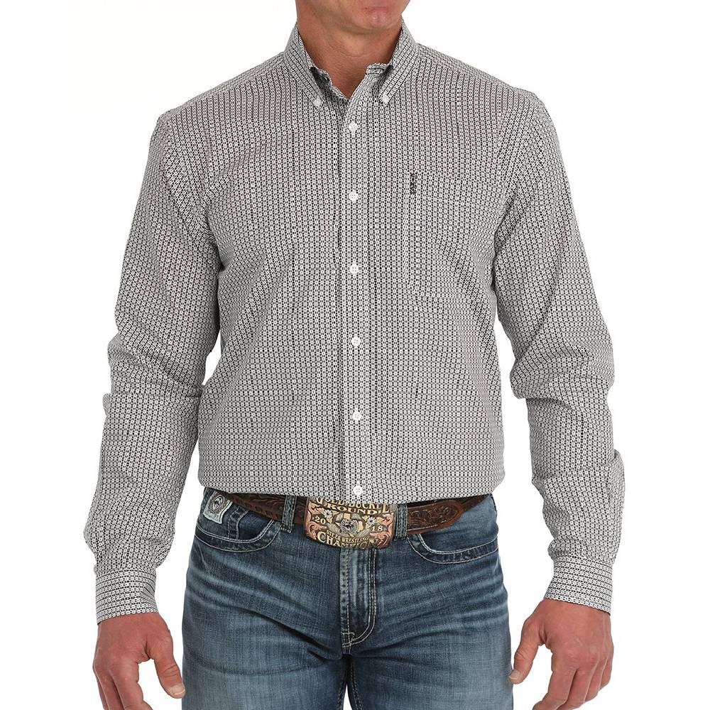 Cinch Men's Geo Print Button Shirt MEN - Clothing - Shirts - Long Sleeve Cinch