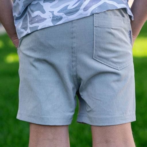 Burlebo Boy's Classic Athletic Short - Light Grey KIDS - Boys - Clothing - Shorts Burlebo   