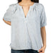 Dylan Marin Stripe Top WOMEN - Clothing - Tops - Short Sleeved Dylan