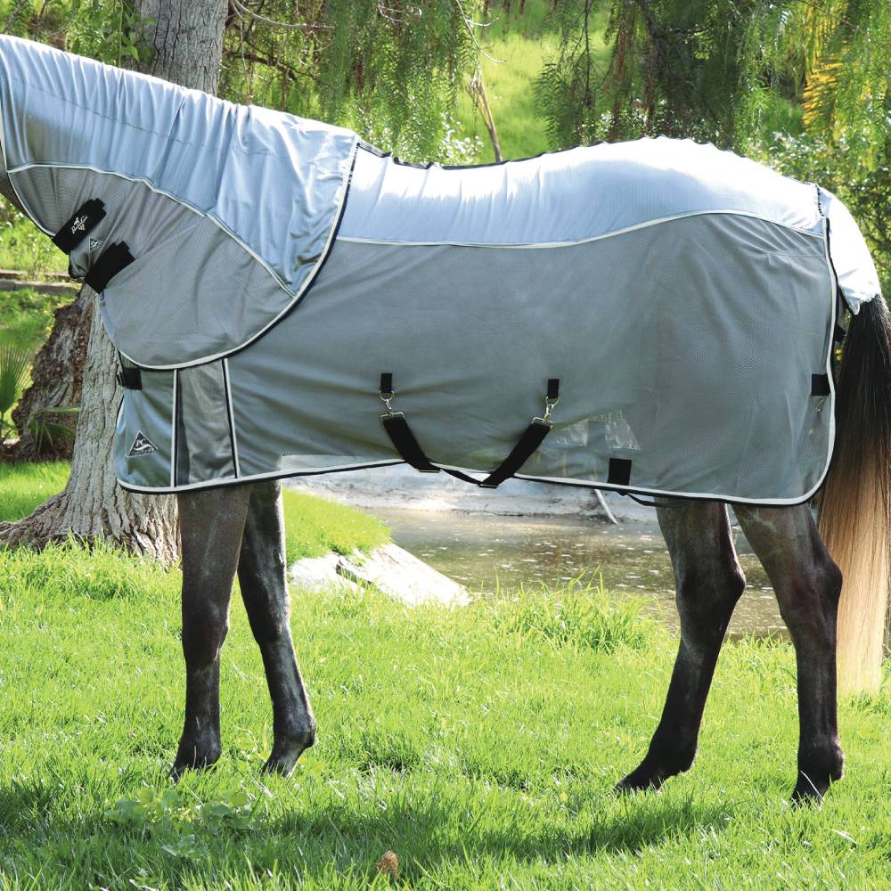 Professional's Choice Comfort Fit Deluxe Lycra Fly Mask with