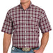 Cinch Men's Plaid Button Down Shirt MEN - Clothing - Shirts - Short Sleeve Cinch