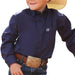 Cinch Boy's Royal Blue Button Down Shirt KIDS - Boys - Clothing - Shirts - Long Sleeve Shirts Cinch