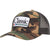 Classic Rope Cap with Embroidered Patch Logo HATS - BASEBALL CAPS Classic Equine Green Camo/Black  