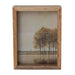 Mango Wood Two Sided Floating Glass 5x7 Photo Frame HOME & GIFTS - Home Decor - Decorative Accents Creative Co-Op