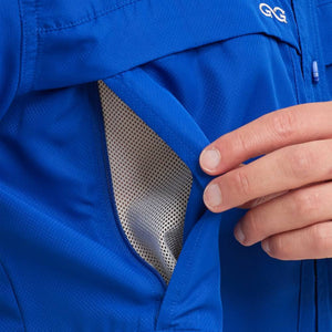 GameGuard MicroFiber Hydro Blue Shirt MEN - Clothing - Shirts - Short Sleeve Shirts GameGuard   