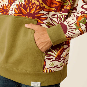 Ariat Men's Sendero Desert Print Hoodie - FINAL SALE MEN - Clothing - Pullovers & Hoodies Ariat Clothing   