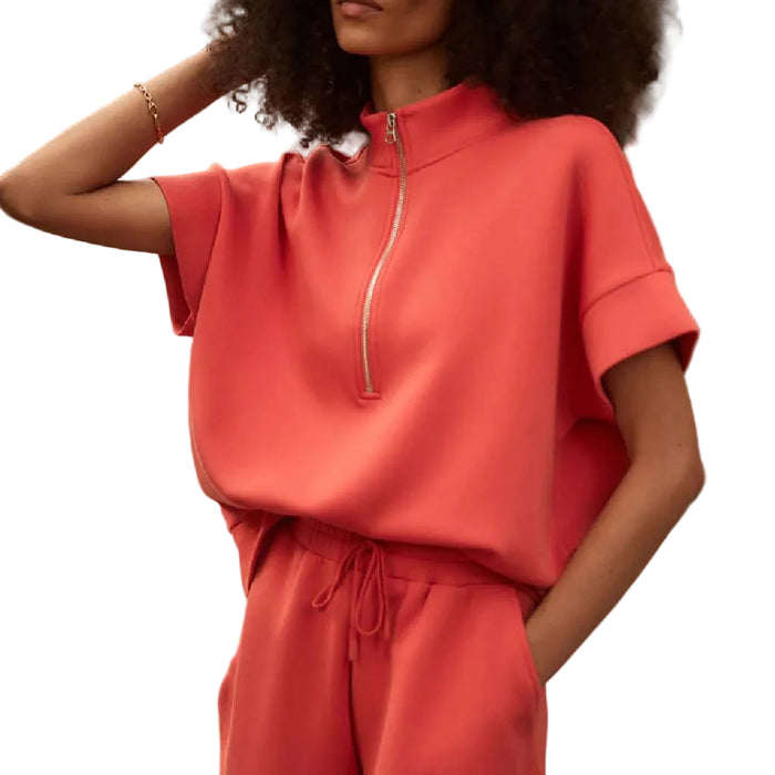 Ritchie Summer Fig Short Sleeve Sweat Top WOMEN - Clothing - Tops - Short Sleeved Varley