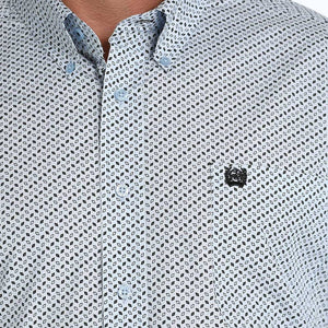 Cinch Men's Diamond Print Shirt MEN - Clothing - Shirts - Short Sleeve Shirts Cinch   