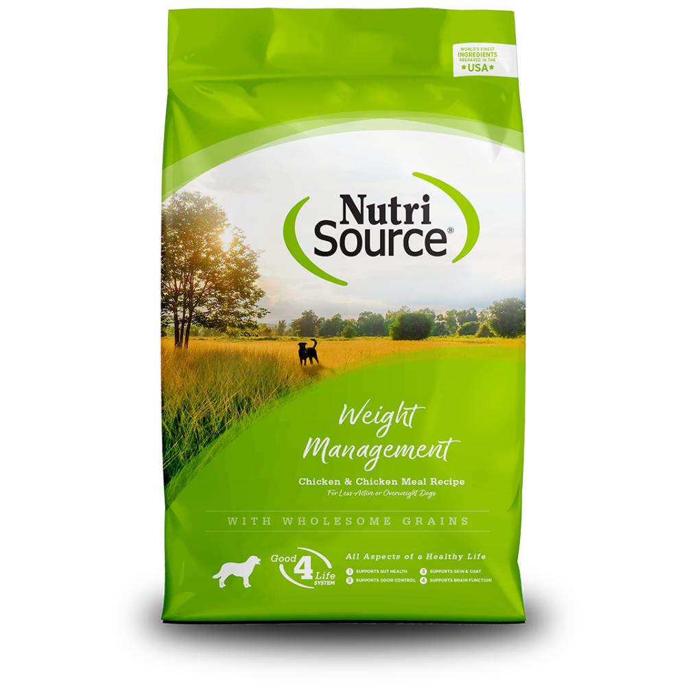 NutriSource Weight Management Recipe Dog Food Feed & Hay - Feed Nutri-Source   