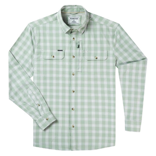 Poncho The Sapelo Original Shirt - Slim Fit MEN - Clothing - Shirts - Long Sleeve Poncho Outdoors