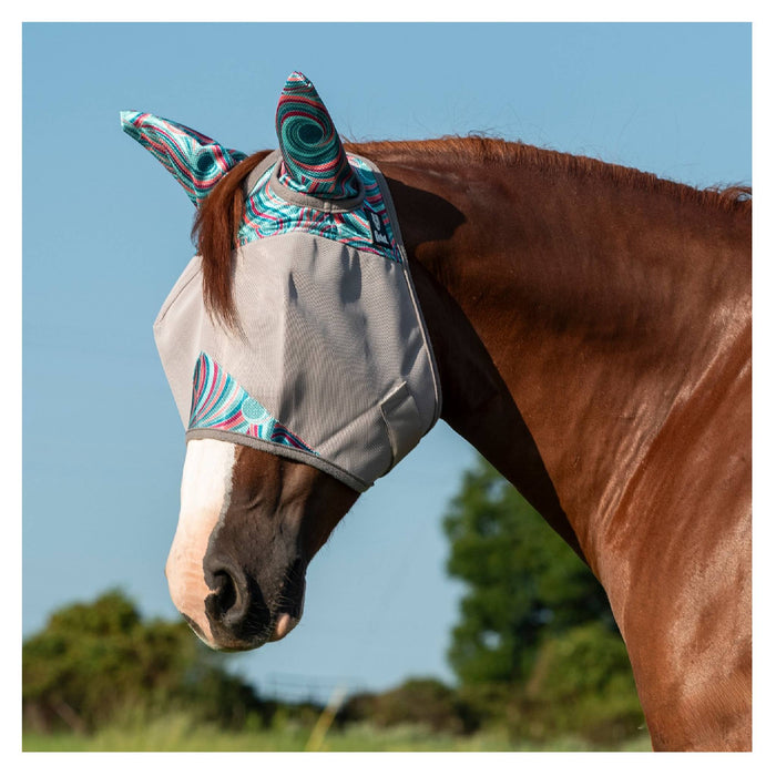 Cashel Crusader Patterned Fly Mask Equine - Fly & Insect Control Cashel