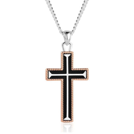 Montana Silversmiths Unbridled Blessings Cross Necklace MEN - Accessories - Jewelry & Cuff Links Montana Silversmiths