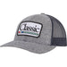 Classic Rope Cap with Embroidered Patch Logo HATS - BASEBALL CAPS Classic Equine Low Profile Navy Heather/Navy  