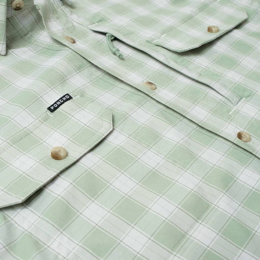 Poncho The Sapelo Original Shirt - Slim Fit MEN - Clothing - Shirts - Long Sleeve Poncho Outdoors