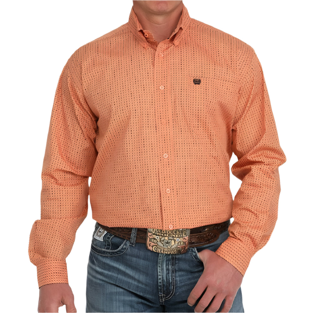 Cinch Men's Geo Print Button Shirt MEN - Clothing - Shirts - Long Sleeve Cinch