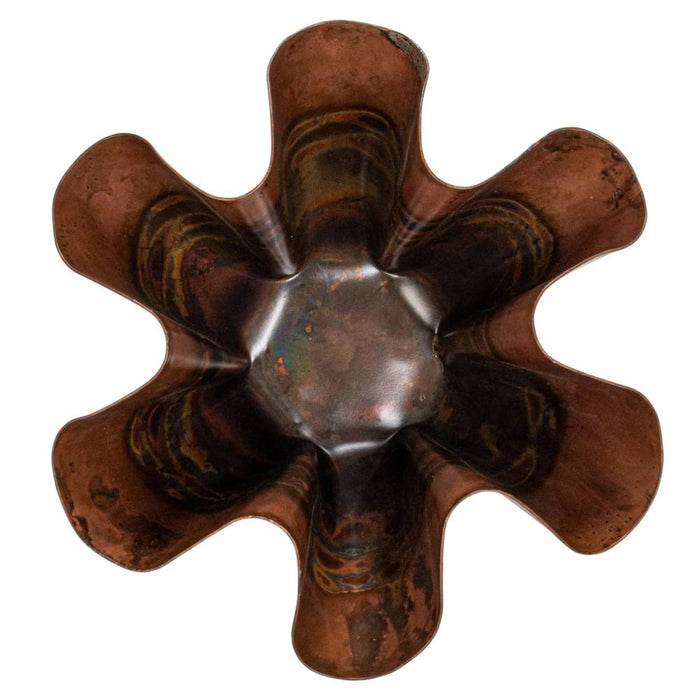 Decorative Metal Ruffled Bowl HOME & GIFTS - Home Decor - Decorative Accents Creative Co-Op   